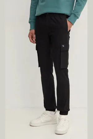 Calvin Klein Spodnie męskie kolor w fasonie cargo J30J326438