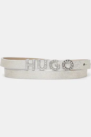 HUGO BOSS Pasek skórzany damski kolor 50529601