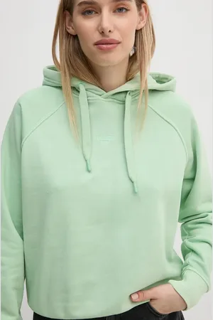 Pepe Jeans Bluza FELICITY HOODIE damska kolor z kapturem gładka PL581462