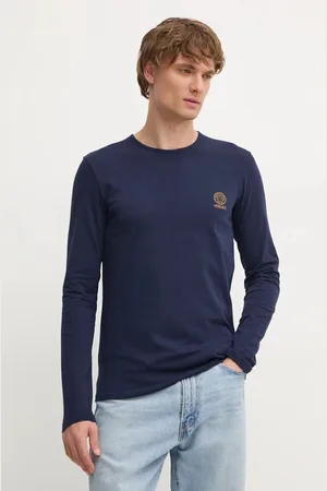 VERSACE Longsleeve męski kolor z nadrukiem