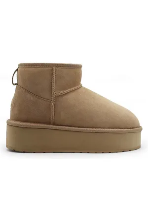 Emu śniegowce zamszowe Stinger Micro Flatform kolor W13082.ALMO