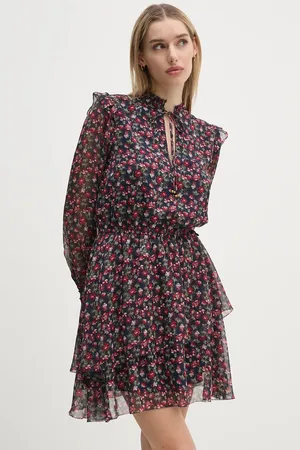Pepe Jeans Sukienka OLIVE kolor mini rozkloszowana PL953614