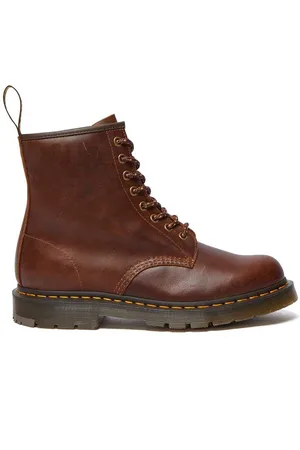 Dr. Martens Workery skórzane 1460 SR kolor na płaskim obcasie DM32010205