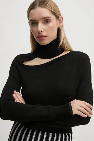 Gaudi Sweter damski kolor z golfem 421BD53013