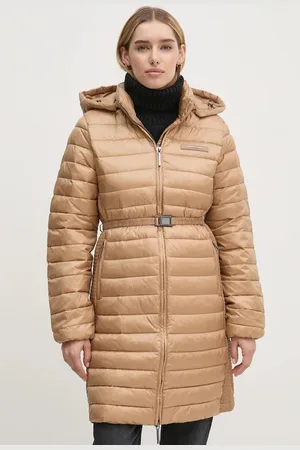 Calvin Klein Kurtka damska kolor szary zimowa K20K208011