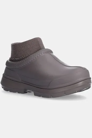 UGG Kalosze Tasman X damskie kolor na płaskim obcasie ocieplone 1125730-TCLD