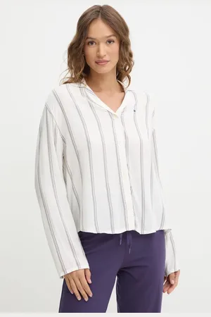 Tommy Hilfiger Koszula piżamowa damska kolor UW0UW05614