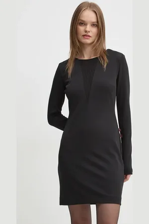 HUGO BOSS Sukienka kolor mini dopasowana 50523548
