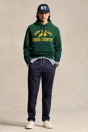 Ralph Lauren Spodnie bawełniane kolor proste 710944490