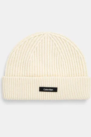 Calvin Klein Czapka wełniana kolor wełniana K50K512360