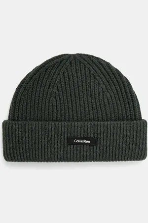 Calvin Klein Czapka wełniana kolor wełniana K50K512360