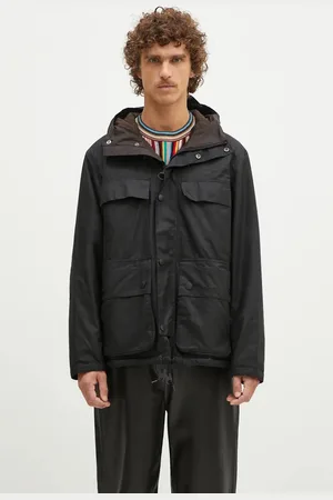 Barbour Kurtka Re-Engineered Durham Wax Jacket męska kolor przejściowa oversize MWX2332