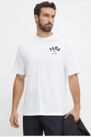 PUMA T-shirt Classics Play Paris męski kolor gładki 626767