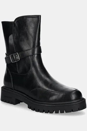 U.S. Polo Assn. Botki KARMA damskie kolor na platformie KARMA012W/DY1