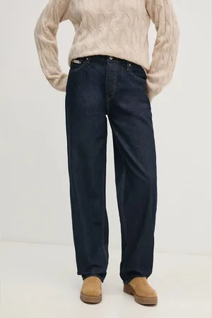 Calvin Klein Jeansy damskie high waist J20J223997