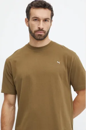 PUMA T-shirt bawełniany MMQ męski kolor gładki 624009