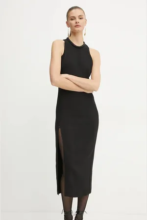 Pinko Sukienka kolor midi dopasowana 104093 A23V