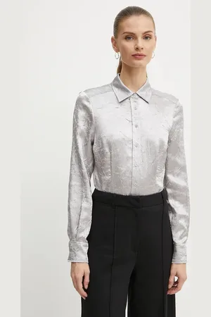 Pinko Koszula damska kolor regular z kołnierzykiem klasycznym 104425 A285