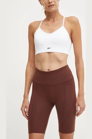 Reebok Szorty LUX Collection damskie kolor gładkie high waist 100205597