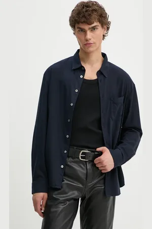 Zadig & Voltaire Koszula męska kolor relaxed z kołnierzykiem klasycznym WMSH00292