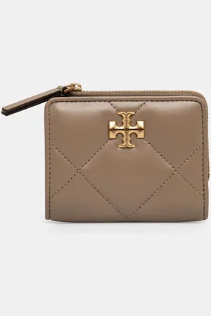 Tory Burch Portfel skórzany Kira Diamond damski kolor 154990