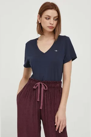 GANT T-shirt bawełniany kolor