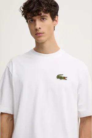 Lacoste T-shirt męski kolor gładki TH2745