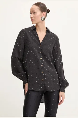 Never Fully Dressed Koszula Miley Shirt damska kolor regular z kołnierzykiem klasycznym NFDTO1572