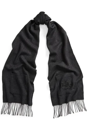 Ralph Lauren Szalik z domieszką wełny kolor gładki 454960052