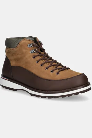 Tommy Hilfiger Buty CORPORATE OUTDOOR NUBUCK BOOT męskie kolor FM0FM05190