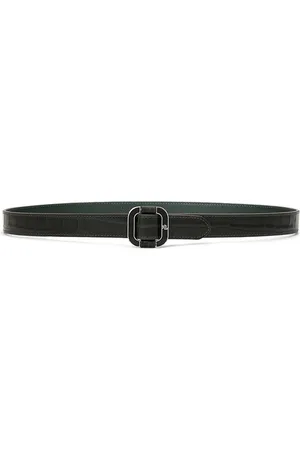 Ralph Lauren Pasek skórzany damski kolor 412951451