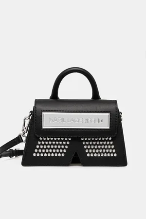 Karl Lagerfeld Torebka skórzana kolor 246W3092