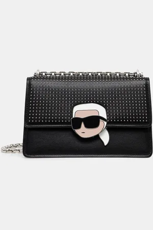 Karl Lagerfeld Torebka skórzana kolor 246W3027