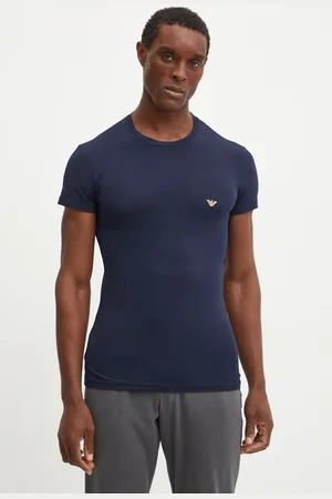 Emporio Armani T-shirt lounge kolor gładki 111035 4F512