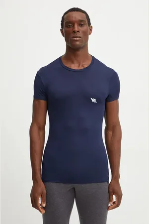 Emporio Armani T-shirt lounge 2-pack kolor z nadrukiem 111670 4F733