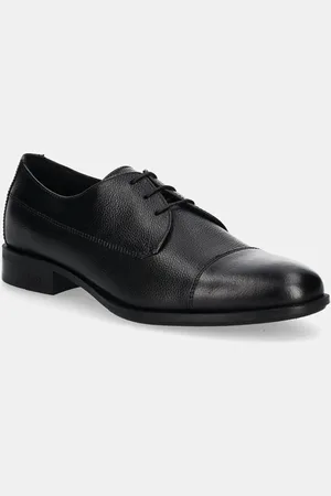 HUGO BOSS Półbuty skórzane Colby męskie kolor 50529089