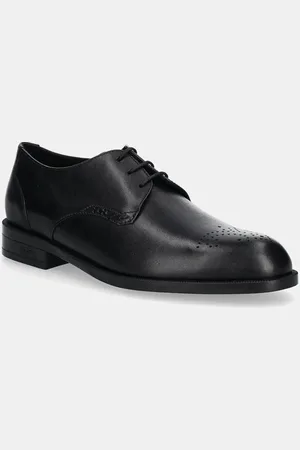 HUGO BOSS Półbuty skórzane Tayil męskie kolor 50529099
