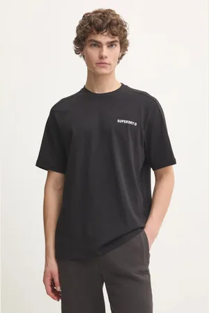 Superdry T-shirt bawełniany męski kolor z nadrukiem M1012083A-02A