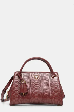 Guess Torebka ANNITA kolor bordowy HWKB94 99060