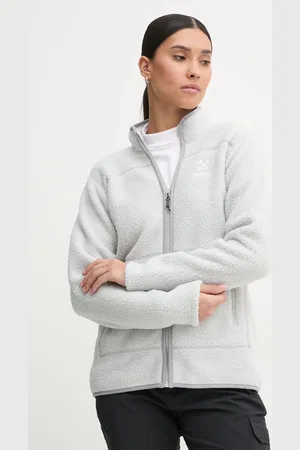 Haglöfs Bluza sportowa Mossa Pile kolor gładka 606538
