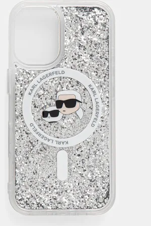 Karl Lagerfeld Etui na telefon iPhone 16 6.1 kolor KLHMP16SLGKCSGH