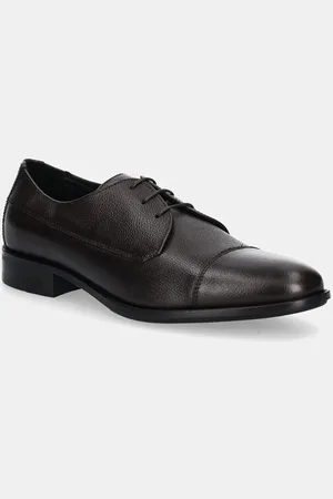 HUGO BOSS Półbuty skórzane Colby męskie kolor 50529089