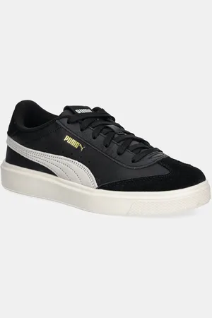 PUMA Sneakersy skórzane Lajla T-toe kolor biały 397734