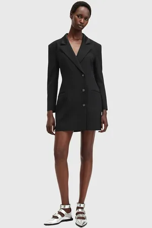 AllSaints Sukienka ERYKAH kolor mini dopasowana W273DB