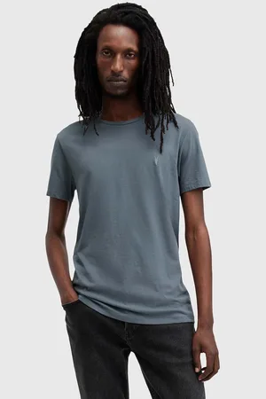 AllSaints T-shirt bawełniany TONIC męski kolor gładki M028JB