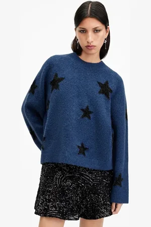 AllSaints Sweter wełniany STARLET damski kolor W136KB