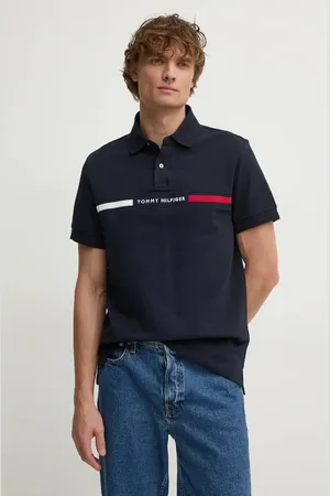 Tommy Hilfiger Polo męski kolor z aplikacją MW0MW38130