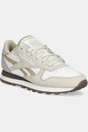Reebok Sneakersy skórzane Classic Leather kolor 100201186