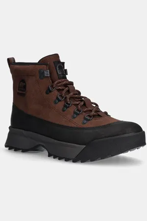 sorel Trapery skórzane SCOUT 87 PRO BOOT PLUS W męskie kolor 2084861256