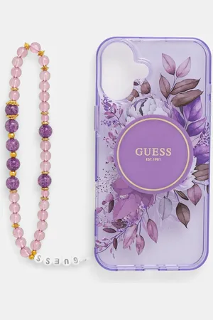 Guess Etui na telefon iPhone 16 Plus 6.7 kolor GUHMP16MHFWBRCESU